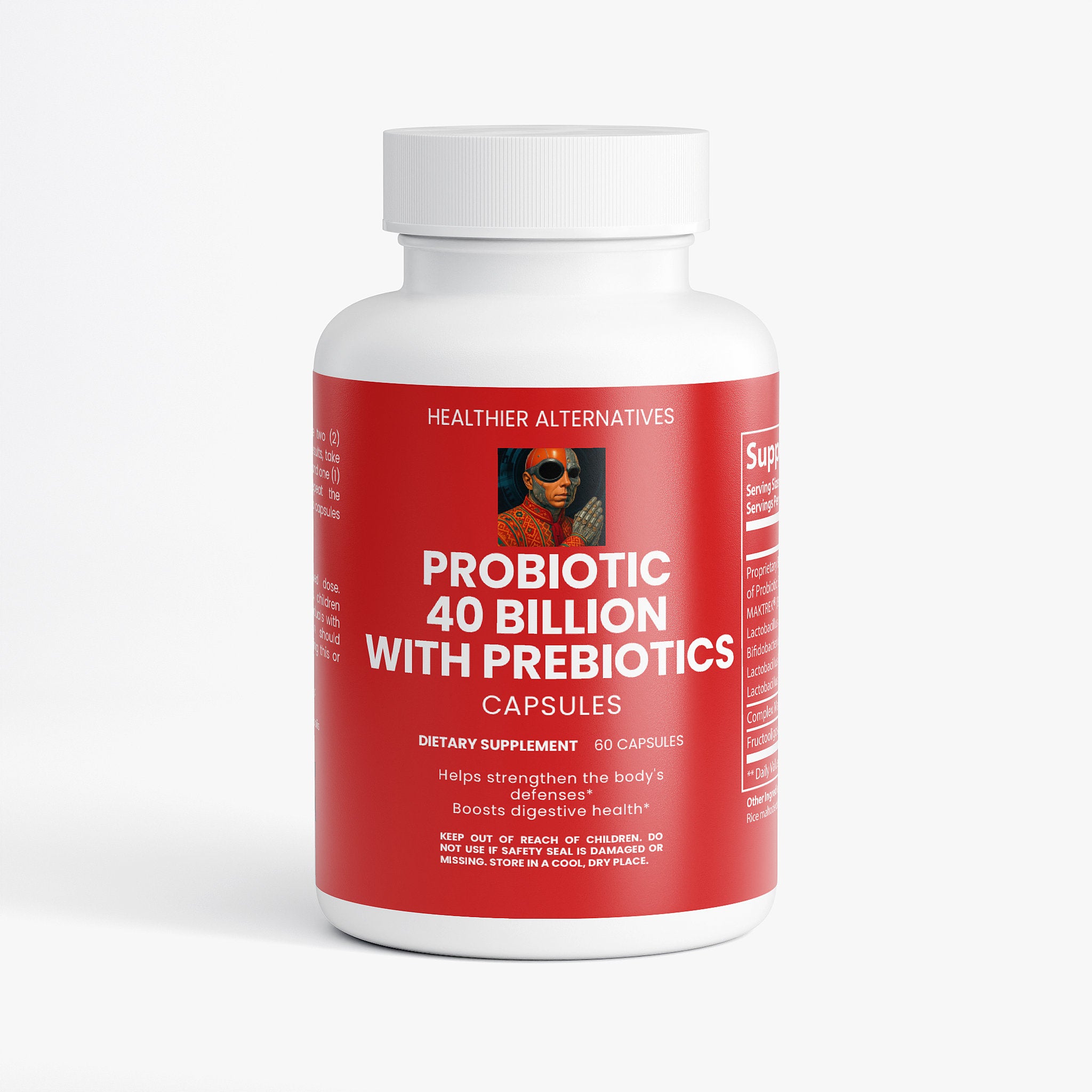 Probiotic 40 Billion with Prebiotics