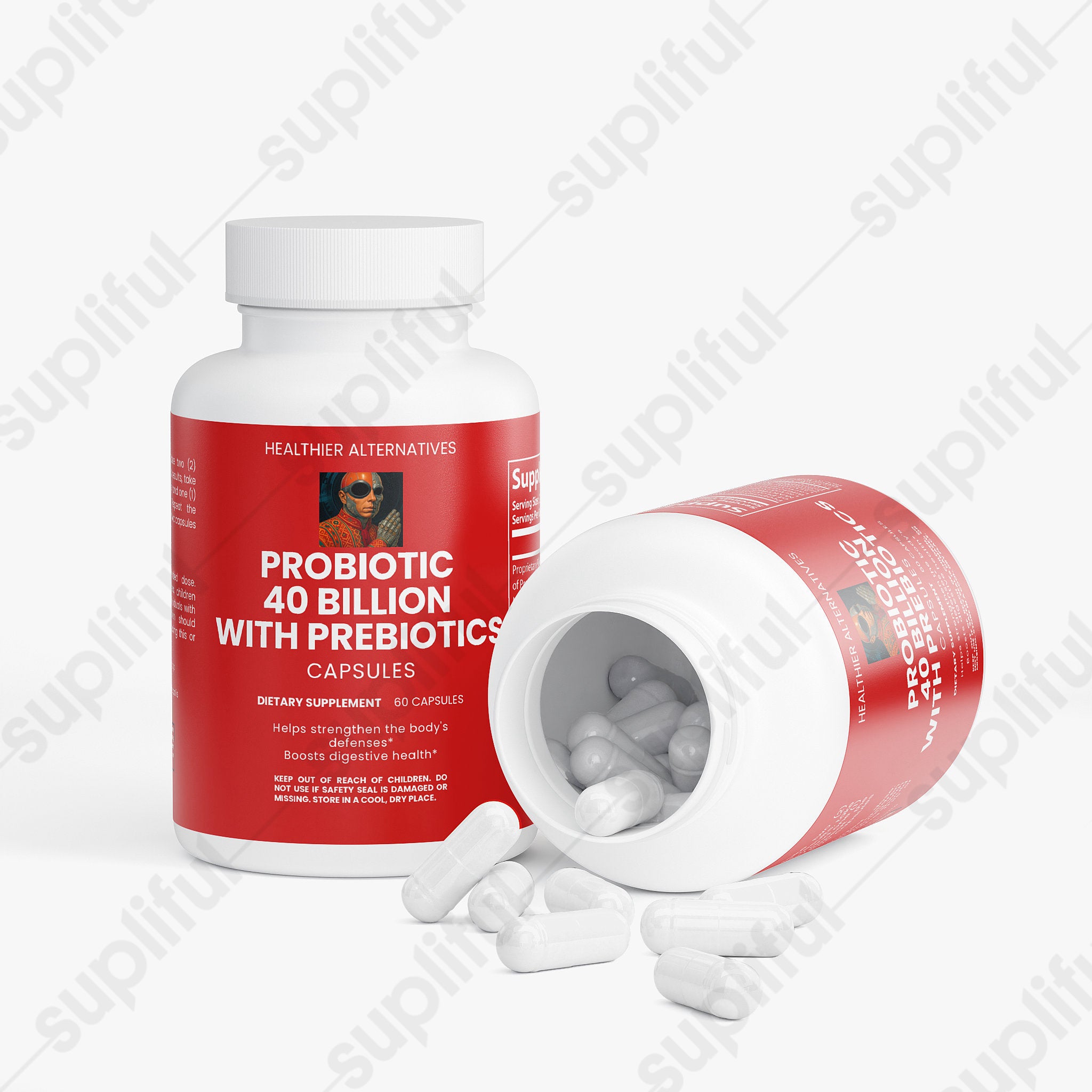 Probiotic 40 Billion with Prebiotics