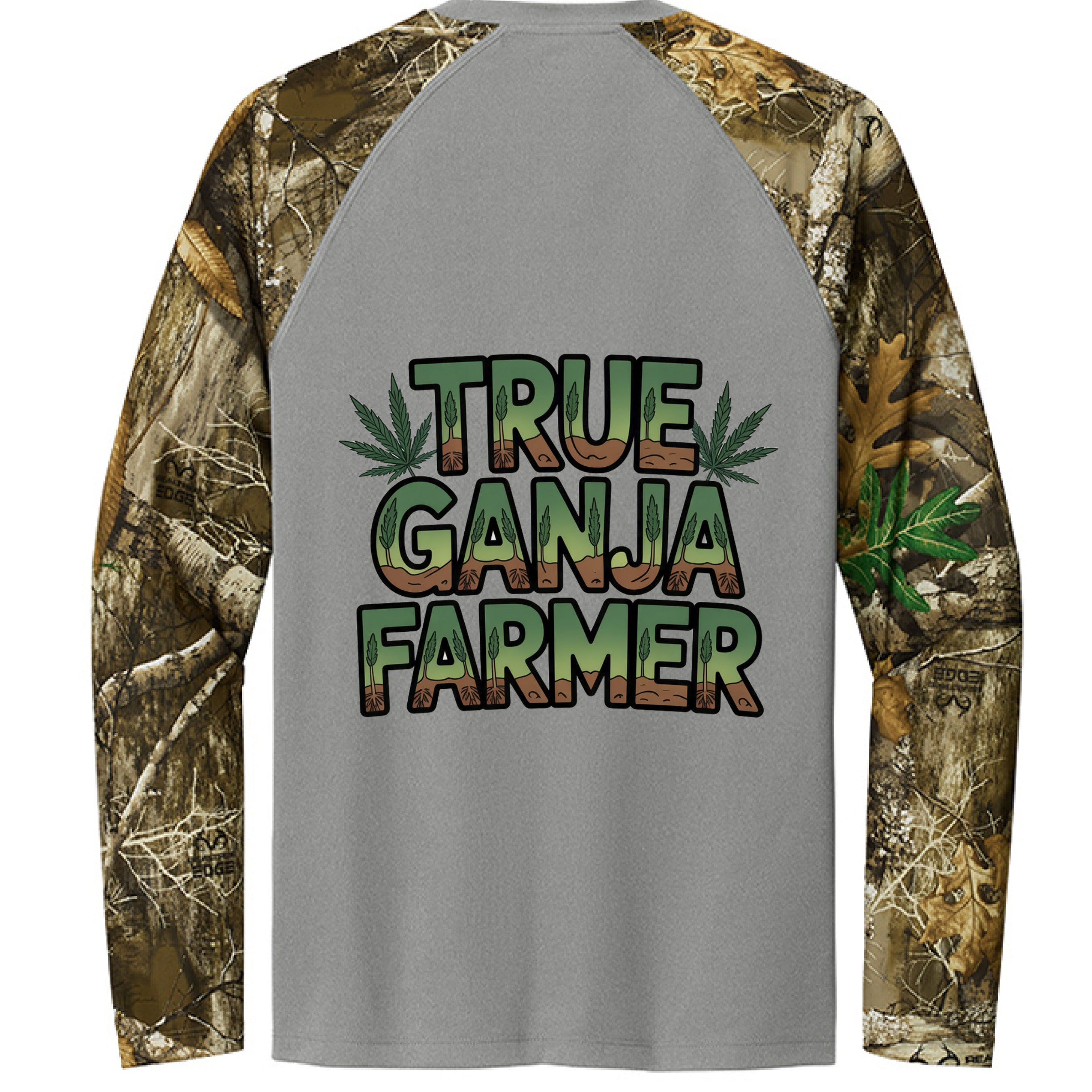 Grey Concrete Heather/ Realtree Edge - BACK